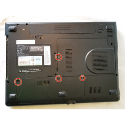 Замена задней панели Gateway M-2626u