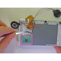 Замена беспроводной антенны Nintendo DS Lite